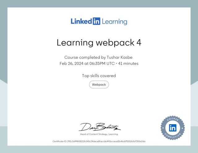 Webpack & Module Bundling
